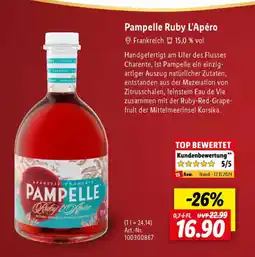 Lidl Pampelle Ruby L'Apéro Angebot