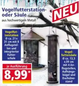 Norma Vogelfutterstation oder Säule Angebot