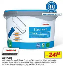 toom Baumarkt Superweiß Angebot