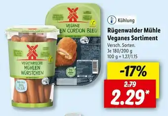 Lidl Rügenwalder mühle veganes sortiment Angebot