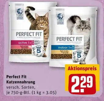 REWE Perfect fit katzennahrung Angebot