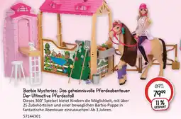 Vedes Barbie Mysteries: Das geheimnisvolle Pferdeabenteuer Der Ultimative Pferdestall Angebot