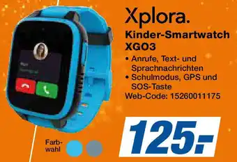 Expert Xplora Kinder-Smartwatch XGO3 Angebot