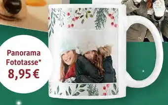 dm drogerie Panorama Fototasse Angebot