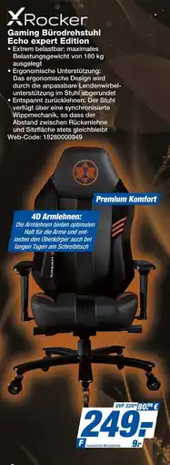 Expert X rocker gaming bürodrehstuhl echo expert edition Angebot