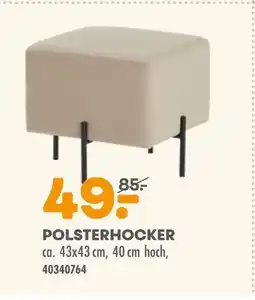 Möbel Kraft Polsterhocker Angebot