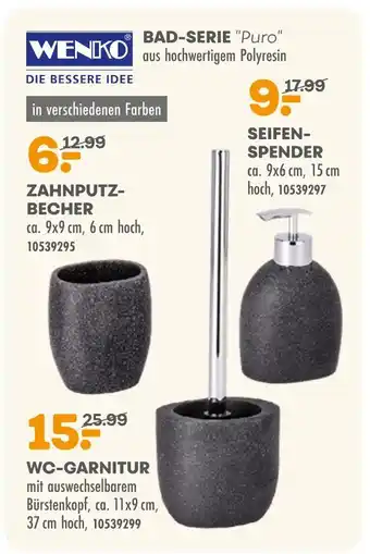 Möbel Kraft Wenko bad-serie puro Angebot