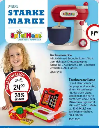 Vedes Spielmaus küchenmaschine oder touchscreen-kasse Angebot