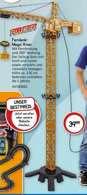 Vedes Racer fernlenk-mega-kran Angebot