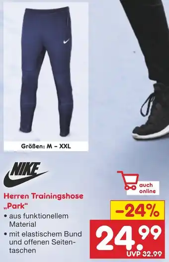 Netto Marken-Discount NIKE Herren Trainingshose ,,Park" Angebot