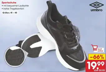 Netto Marken-Discount Umbro Sportschuhe Angebot
