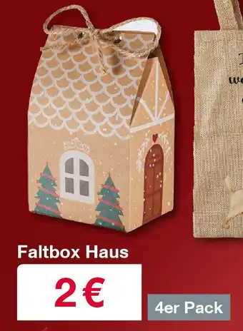 Woolworth Faltbox Haus Angebot