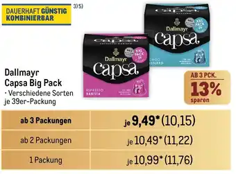 METRO Dallmayr Capsa Big Pack Angebot