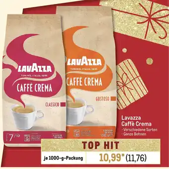 METRO Lavazza Caffè Crema Angebot