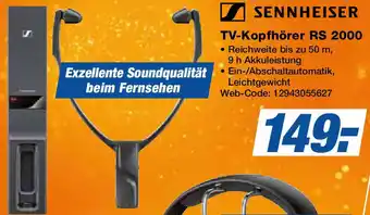 Expert SENNHEISER TV-Kopfhörer RS 2000 Angebot