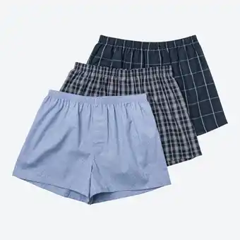 NKD Herren-Webboxershorts, 3er-Pack Angebot