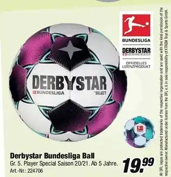 Rofu Kinderland Derbystar Bundesliga Ball Angebot