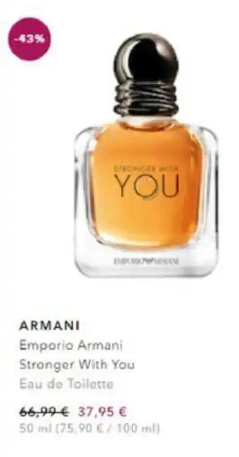 Douglas Armani Emporio Armani Stronger With You Eau de Toilette 50ml Angebot