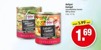 Markant Hofgut Eintopf Angebot