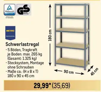 METRO METRO PROFESSIONAL Schwerlastregal Angebot