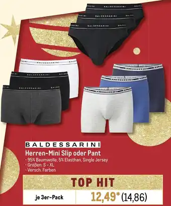 METRO BALDESSARINI Herren-Mini Slip oder Pant Angebot