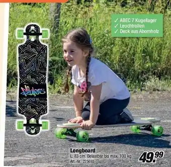 Rofu Kinderland Longboard Angebot