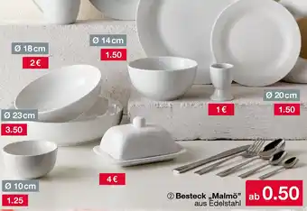 Woolworth Besteck ,,Malmö" Angebot