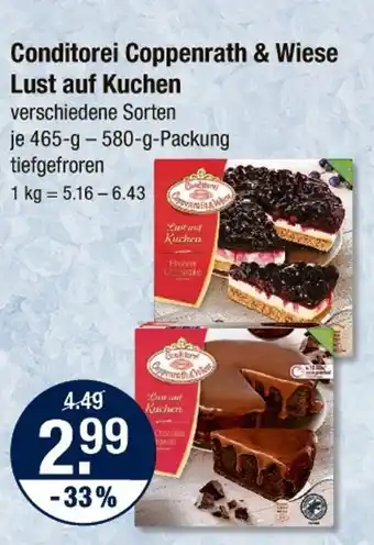 V Markt Conditorei coppenrath & wiese lust auf kuchen Angebot