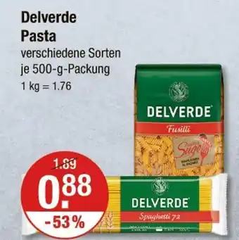 V Markt Delverde pasta Angebot