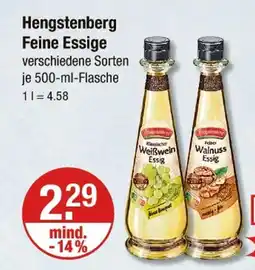 V Markt Hengstenberg feine essige Angebot