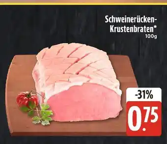 Edeka Xpress Schweinerücken-krustenbraten Angebot