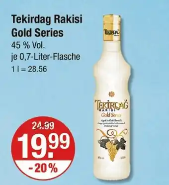 V Markt Tekirdag rakisi gold series Angebot