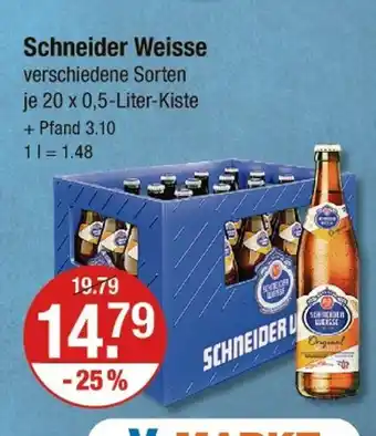 V Markt Schneider weisse schneider weisse Angebot