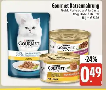 Edeka Xpress Gourmet katzennahrung Angebot