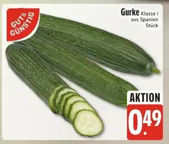 Edeka Xpress Gut & günstig gurke Angebot