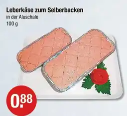 V Markt Leberkäse zum selberbacken Angebot