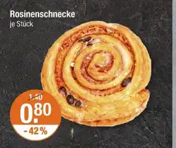 V Markt Rosinenschnecke Angebot