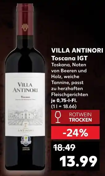 Kaufland VILLA ANTINORI Toscana IGT Angebot