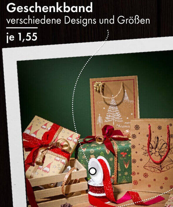 Geschenkband Angebot bei TEDi