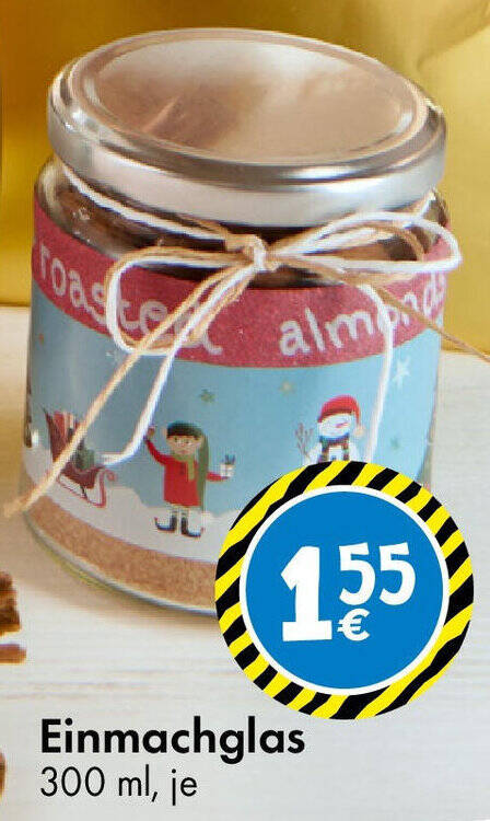 Einmachglas 300 ml Angebot bei TEDi