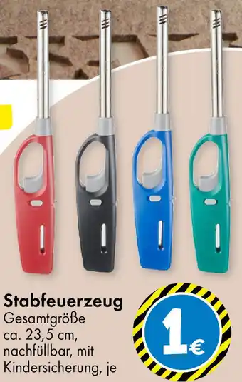 TEDi Stabfeuerzeug Angebot