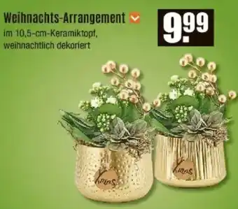 V Baumarkt Weihnachts-Arrangement Angebot