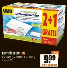 V Baumarkt UHU Nachfüllbeutel Angebot