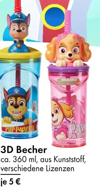 TEDi Paw patrol 3d becher Angebot