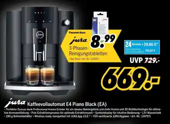 MEDIMAX jura Kaffeevollautomat E4 Piano Black (EA) Angebot