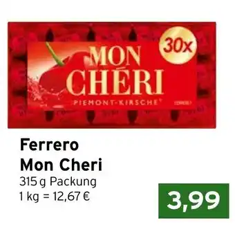 CAP Markt Ferrero Mon Cheri 315g Angebot