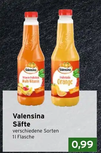 CAP Markt Valensina Säfte 1L Angebot