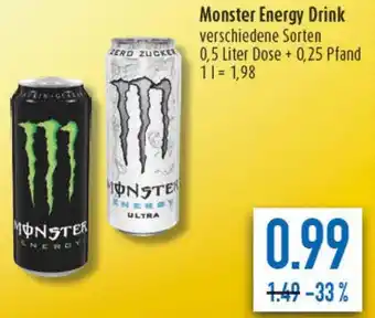 diska Monster Energy Drink Angebot