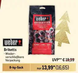 METRO weber Briketts Angebot