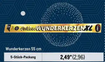 METRO COMET FEUERWERK Goldene Wunderkerzen  XL Angebot